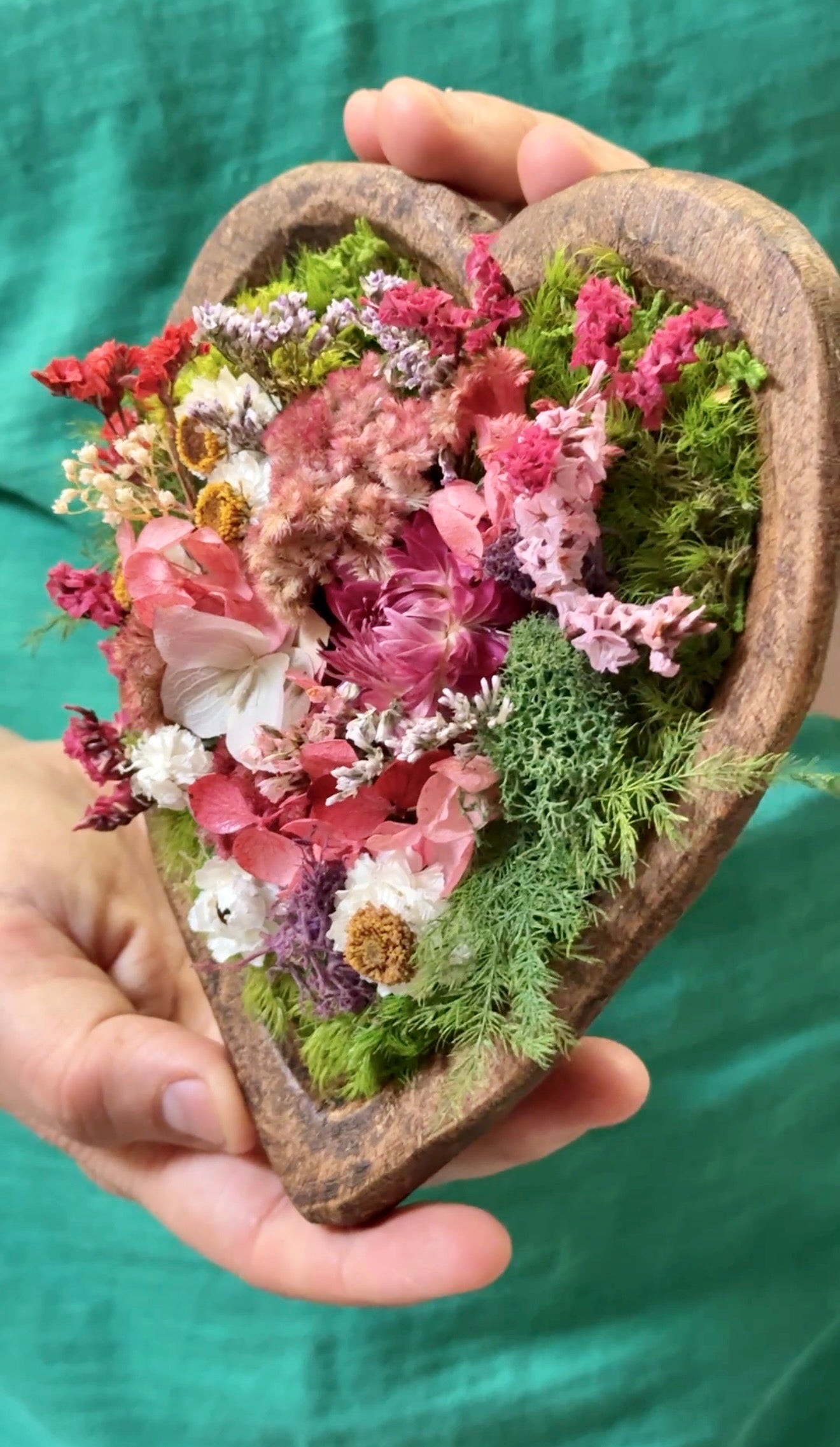 Moss Heart Bowl Mini Workshop
