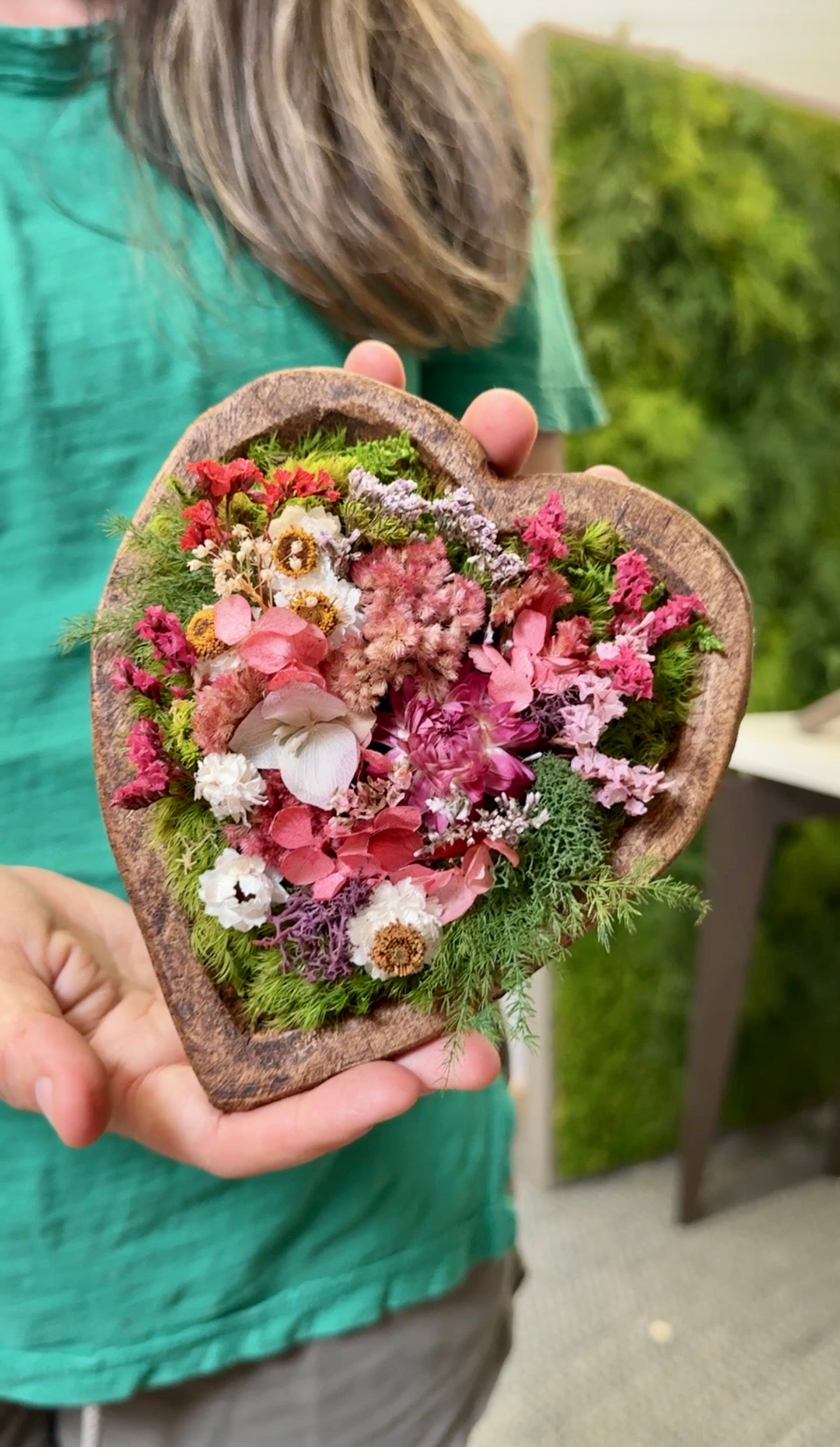 Moss Heart Bowl Mini Workshop