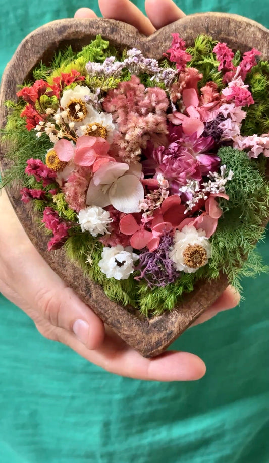 Moss Heart Bowl Mini Workshop