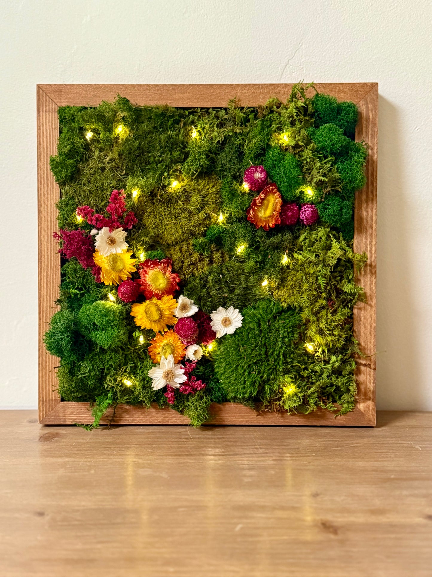 Enchanted Framed Moss Art Workshop